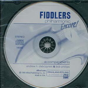 Fiddlers Philharmonic Encore! CD (violin, viola or cello); Dabczynski/Phillips (Alf)