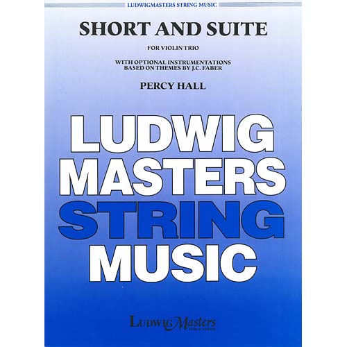 Short and Suite for violin trio; Percy Hall (Masters Music)