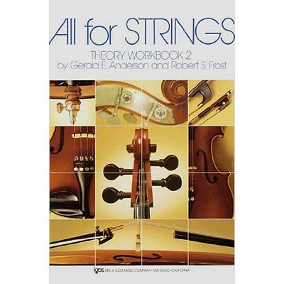 All for Strings Theory Workbook, book 2., viola; Anderson (Kjos)