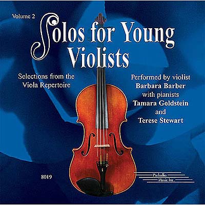 Solos for Young Violists, CD 2; Barbara Barber (Summy)