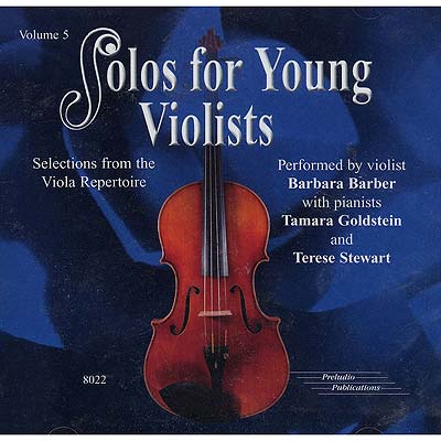 Solos for Young Violists, CD.5; Barbara Barber (Summy)