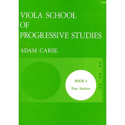 Viola School of Progressive Studies, book 2; Adam Carse (Stainer & Bell)