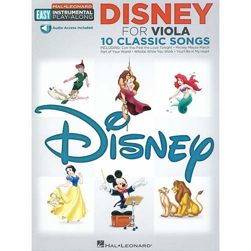 Disney for Viola:  10 Classic Songs (HL)