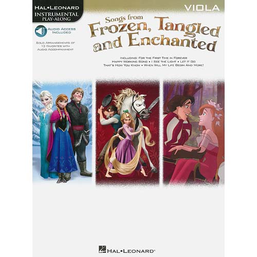 Songs from Frozen, Tangled, and Enchanted for viola (Hal Leonard Corporation)