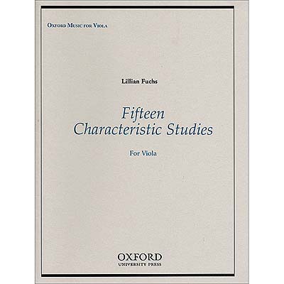 Fifteen Characteristic Studies, viola; Lillian Fuchs (Oxford University Press)