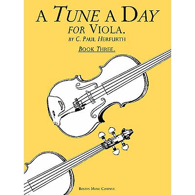 A Tune a Day, book 3, viola; Herfurth (Boston Music Co.)