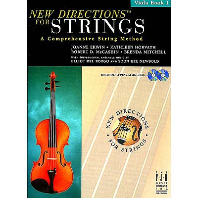 New Directions for Strings, book 1 Viola book /2CDs (FJH)