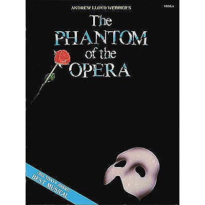 Phantom of the Opera, solo viola; Lloyd Webber (Hal Leonard)