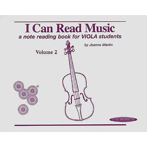 I Can Read Music, book 2 viola; Joanne Martin (Summy Birchard)