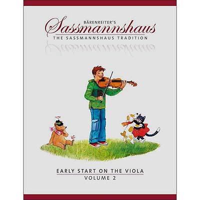 Early Start on the Viola, volume 2; Sassmannshaus (Barenreiter)