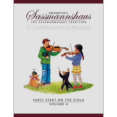 Early Start on the Viola, volume 4; Sassmannshaus (Barenreiter)