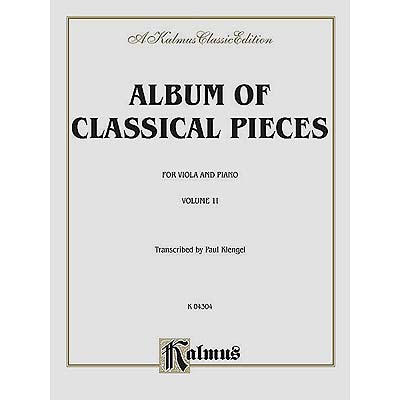 Album of Classical Pieces, volume 2, viola (Klengel)
