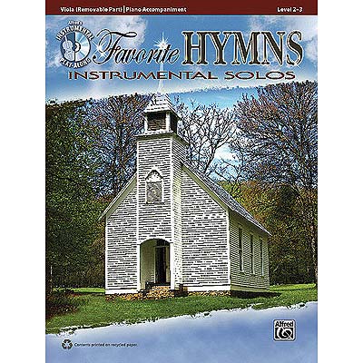 Favorite Hymns Instrumental Solos, book /CD, Viola (Alf)