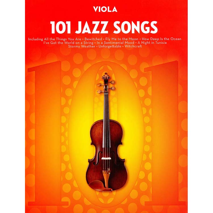 101 Jazz Songs, for viola; Various (Hal Leonard)