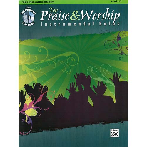 Top Praise & Worship Solos, Viola, Book /CD; Various (Alf