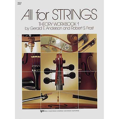 All for Strings Theory Workbook 1, for violin; Anderson/Frost (Neil A. Kjos)
