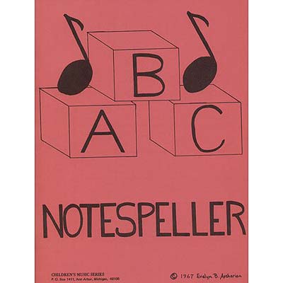 ABC Notespeller, Book 1, for violin; Evelyn Avsharian (M & M)