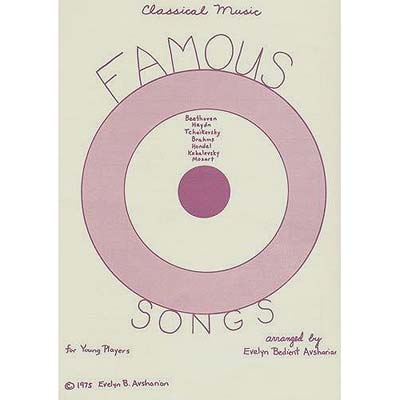 Famous Songs for Young Players, for violin; Evelyn Avsharian (M & M)