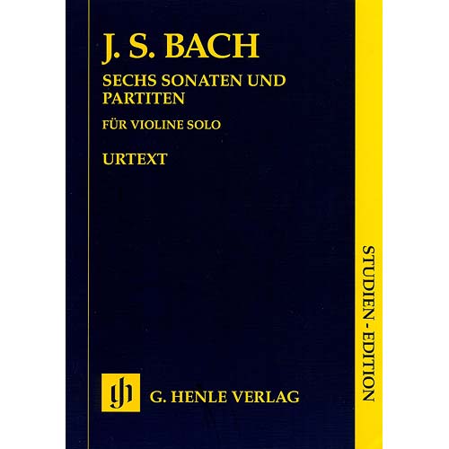 Six Sonatas and Partitas (study score); Johann Sebastian Bach (G. Henle Verlag)