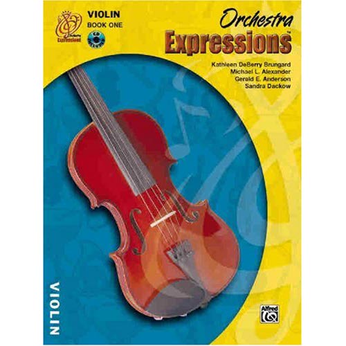 Orchestra Expressions, Book/CD 1, for violin; Brungard et al. (Alfred)