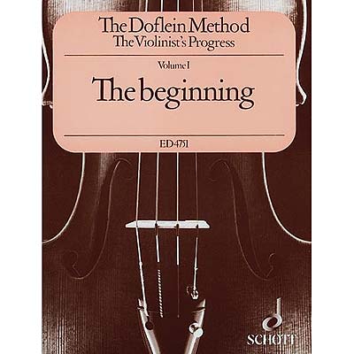 The Doflein Method, Book 1: The Beginning; Erich and Elma Doflein (Schott)