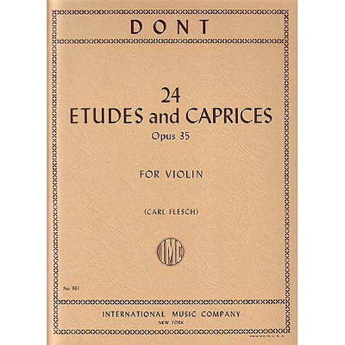 Twenty-Four Etudes & Caprices, Op. 35, for violin (Flesch