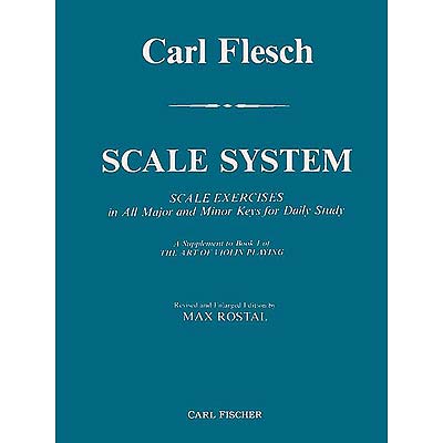 Scale System for Violin; Carl Flesch (Carl Fischer)