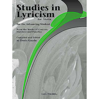 Studies in Lyricism, for violin; Doris Gazda (Carl Fischer)