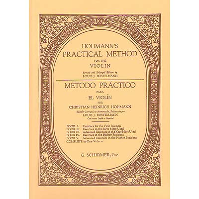Practical Violin Method, Book 3; Christian Heinrich Hohmann (Schirmer)