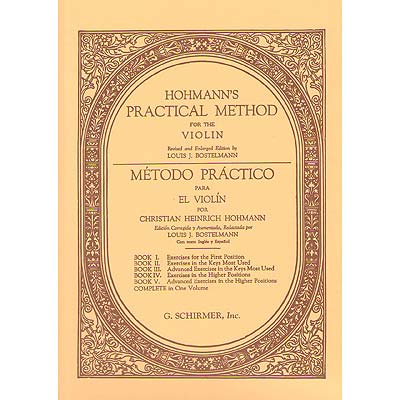 Practical Violin Method, Book 5; Christian Heinrich Hohmann (Schirmer)