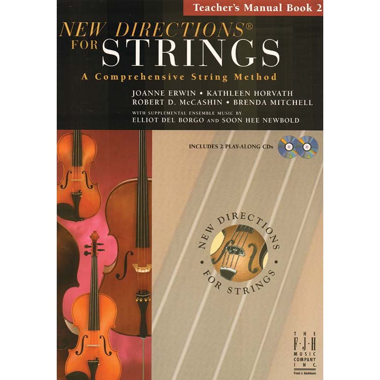 New Directions for Strings, Book 2, Teacher's Manual (FJH Music)