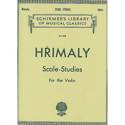 Scale Studies, for violin; Johann Hrimaly (Schirmer)