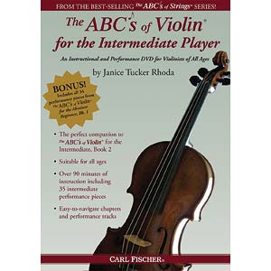 ABCs of Violin, DVD 2 for the Intermediate Player; Janice Tucker Rhoda (Carl Fischer)
