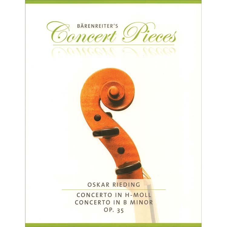 Concerto in B Minor, Op. 35, for violin and piano; Oskar Rieding (Barenreiter)