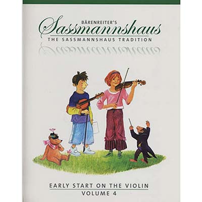 Early Start on the Violin, volume 4; Egon Sassmannshaus (Barenreiter Verlag)