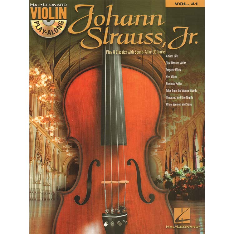 Johann Strauss, Jr., Violin Collection with CD accompaniment (Hal Leonard)
