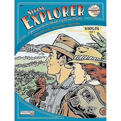 String Explorer, Book/CD 1, Violin; Dabczynski/Meyer/Phillips (Alfred Publishing)