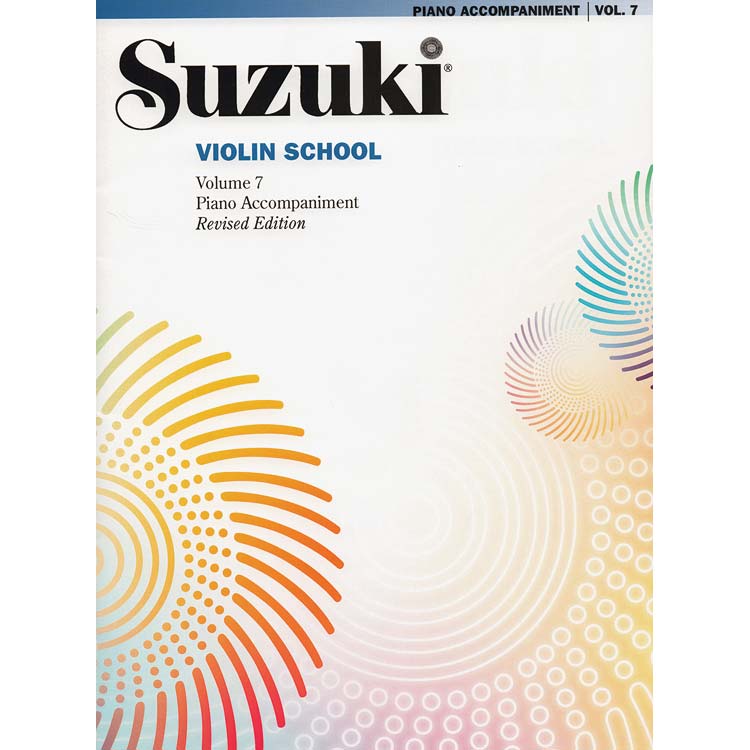 Suzuki Violin School, Volume 7, Piano Accompaniment (Revised Edition)
