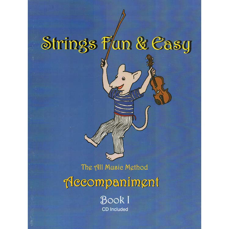 Strings Fun & Easy, book 1, piano accompaniment for violin, viola, cello & bass; David Tasgal (DT)