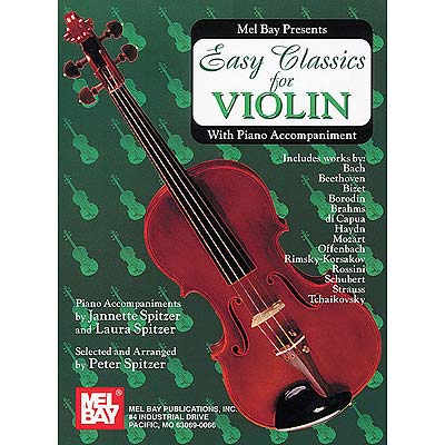 Easy Classics for Violin, or 2 Violins with Piano; Various (Mel Bay)