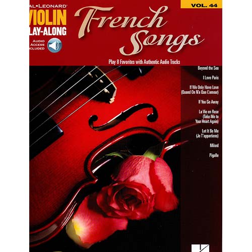 French Songs for Violin; Various (Hal Leonard)