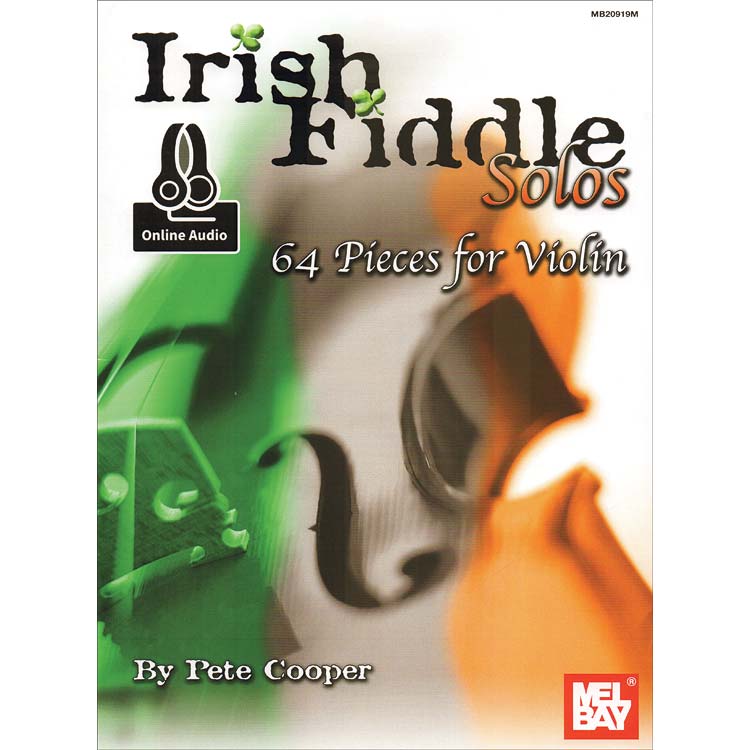 Irish Fiddle Solos, 64 Tunes, Book with online audio access; Peter Cooper (Mel Bay)