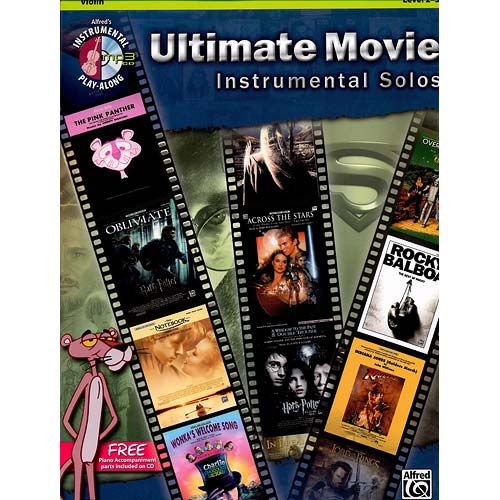 Ultimate Movie Instrumental Solos, Violin with CD (Alfred)