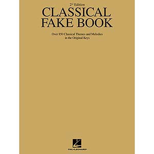 The Classical Fake Book for violin (all C instruments) (Hal Leonard)