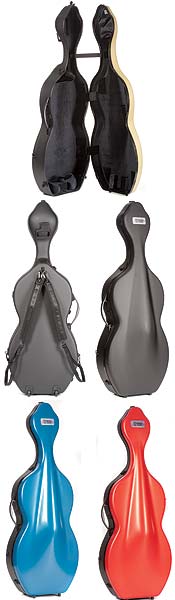 Bam Shamrock Hightech 1003XLWB Blue 4/4 Cello Case with Wheels