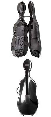 Bam Hightech Adjustable 1002XLC Black Carbon 4/4 Cello Case