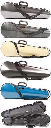 Bam Hightech Contoured 2002XLC Black Carbon 4/4 Violin Case