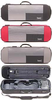 Bam Stylus 5001SR Red 4/4 Violin Case