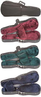 Bobelock 2001 JSI Student Shaped 15.5'' Viola Case with Green Velour Interior