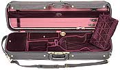 Bobelock 1051 Corregidor 4/4 Violin Case with Blue Velvet Interior